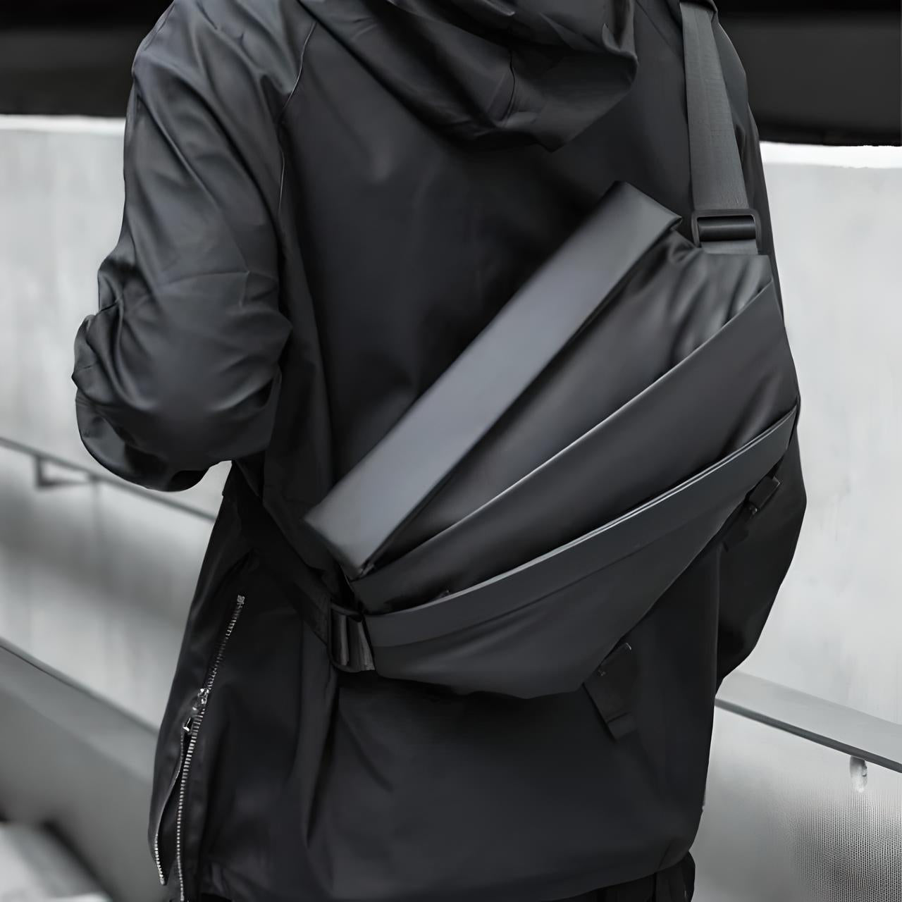 Jett | Anti-Theft Obsidian Sling Bag