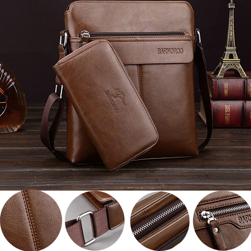 Colt | Classic Anti-Theft Leather Crossbody Bag