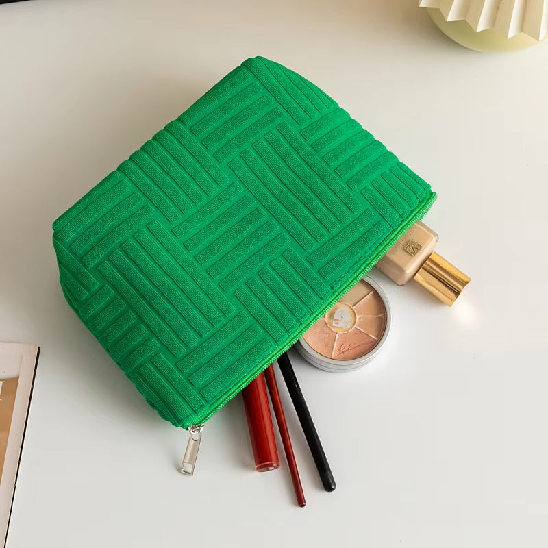 Miller | Stylish Chic Striped Fashionable Makeup Pouch