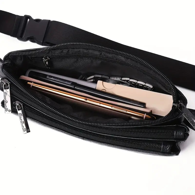 Richard | Genuine Leather Crossbody Bum Bag