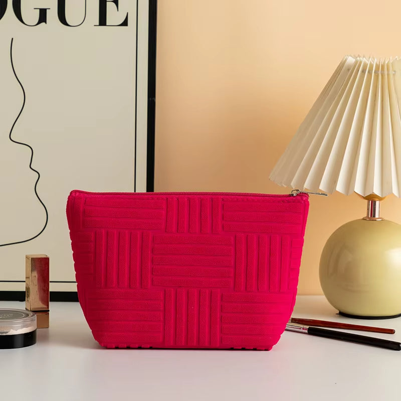 Miller | Stylish Chic Striped Fashionable Makeup Pouch