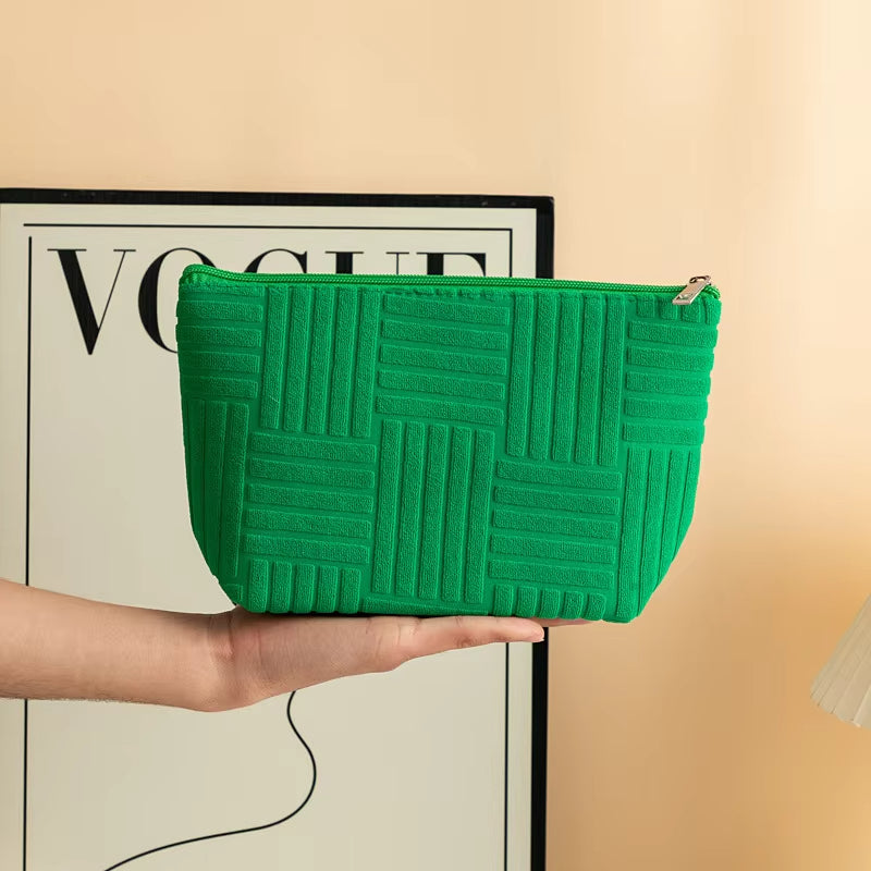 Miller | Stylish Chic Striped Fashionable Makeup Pouch