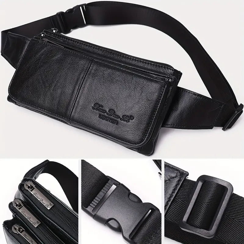 Richard | Genuine Leather Crossbody Bum Bag