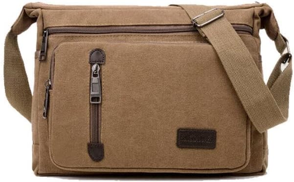 Maddie | Timeless Canvas Crossbody Messenger Bag