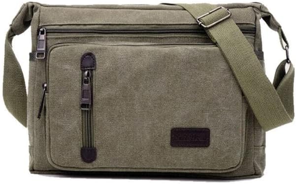 Maddie | Timeless Canvas Crossbody Messenger Bag