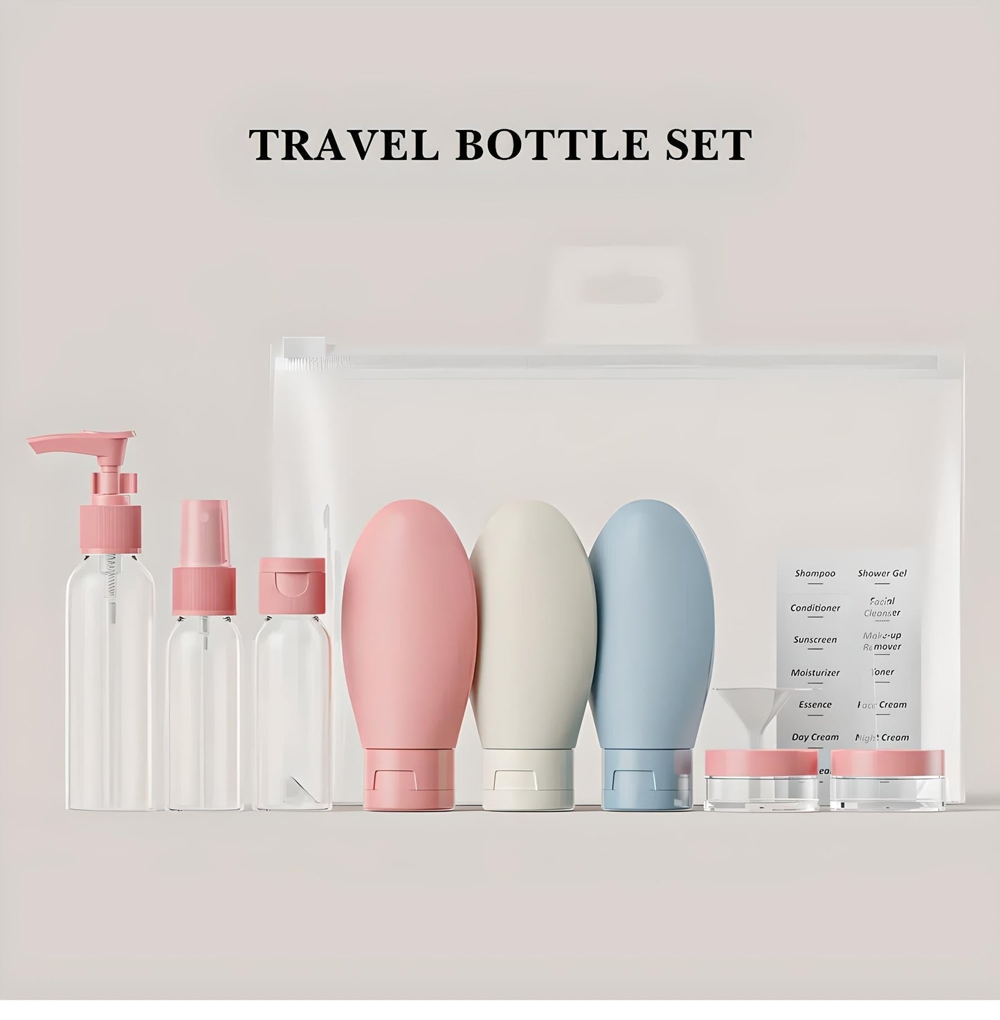 Louisa | Complete 11-pc Set Travel Personal Care Kit