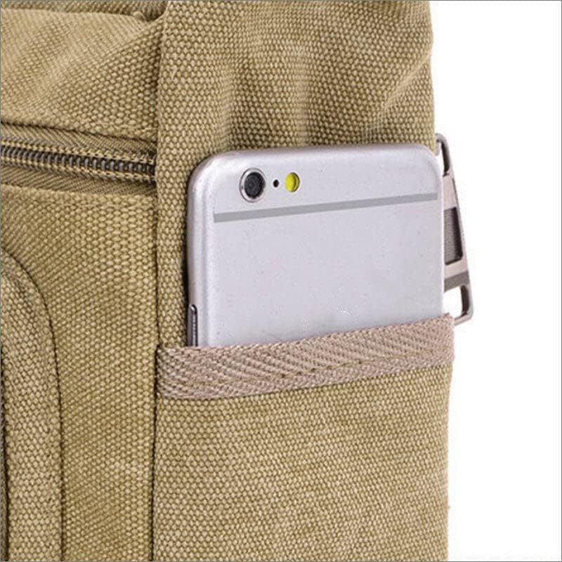 Maddie | Timeless Canvas Crossbody Messenger Bag