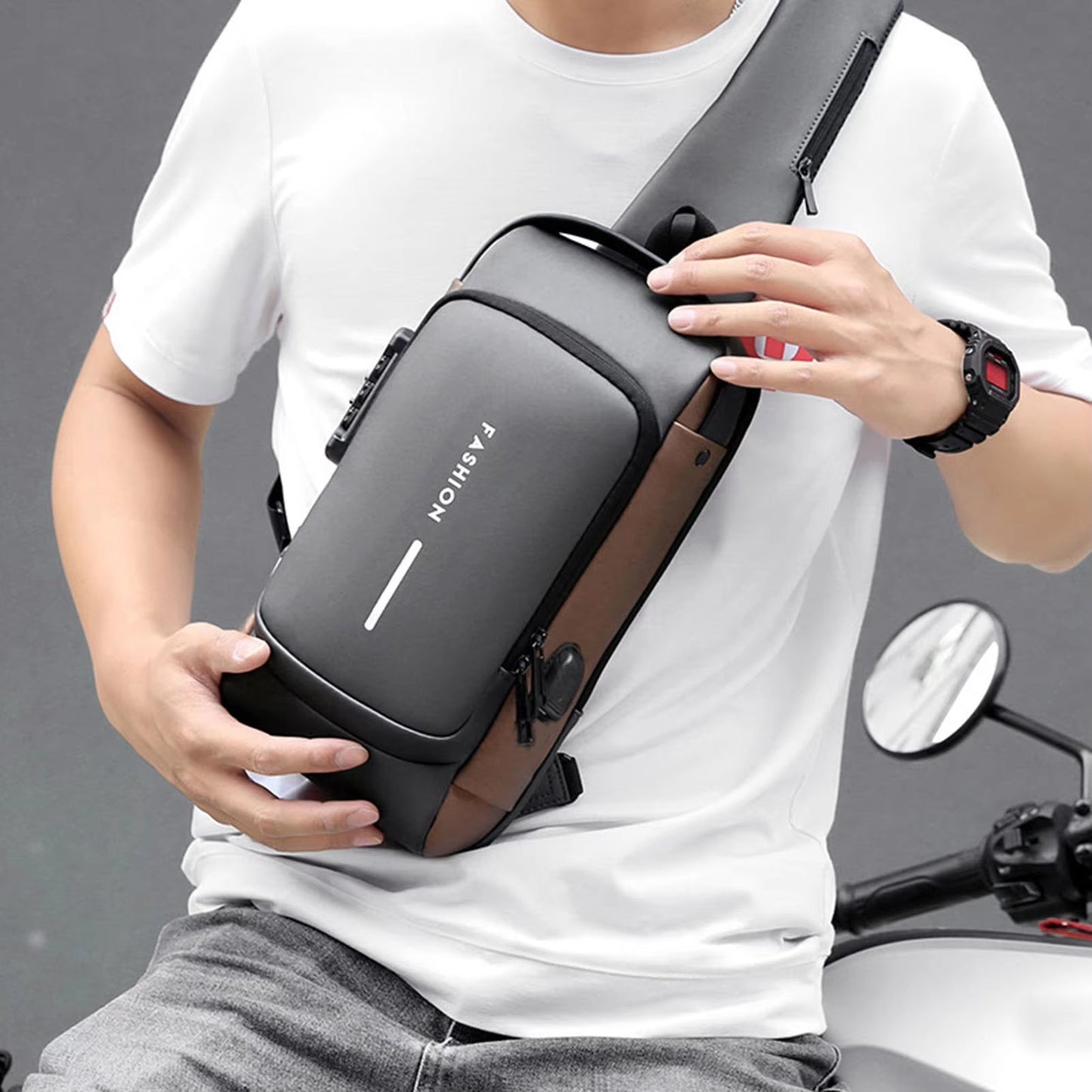 Callum | Anti-Theft Waterproof Crossbody Travel Bag