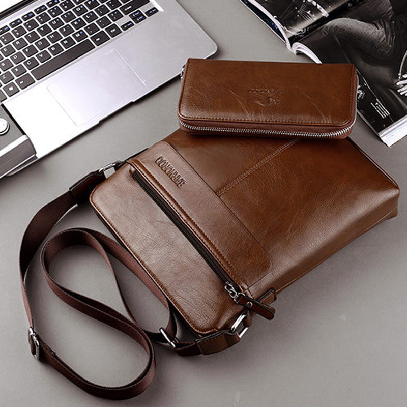 Colt | Classic Anti-Theft Leather Crossbody Bag