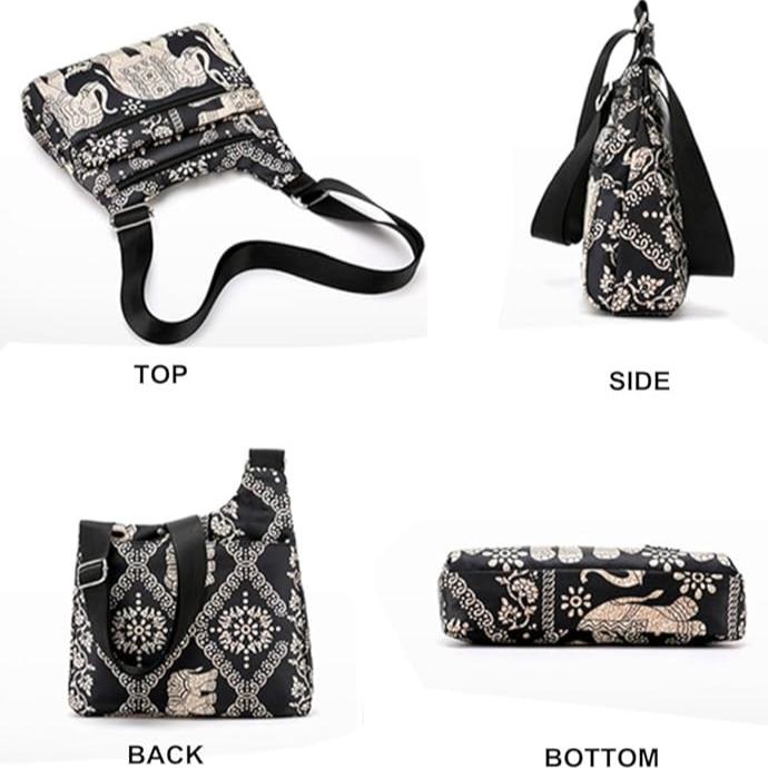 Emilio | Multi-Pocket Travel Crossbody Messenger Bag