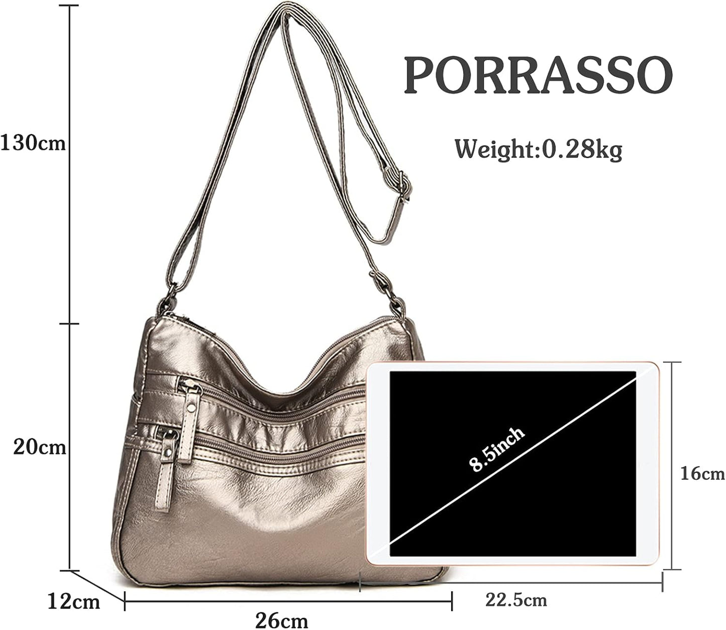 Regina | Anti-Theft Crossbody Organizer Bag