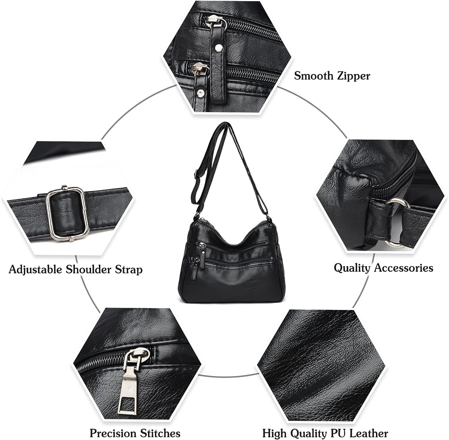 Regina | Anti-Theft Crossbody Organizer Bag