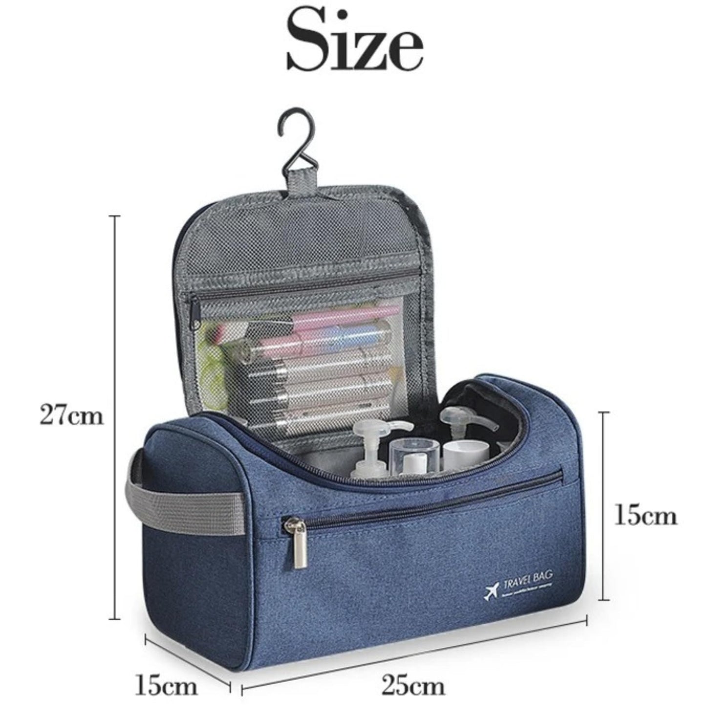 Ocean | Stylish, Compact, & Lightweight Travel Essentials Organizer