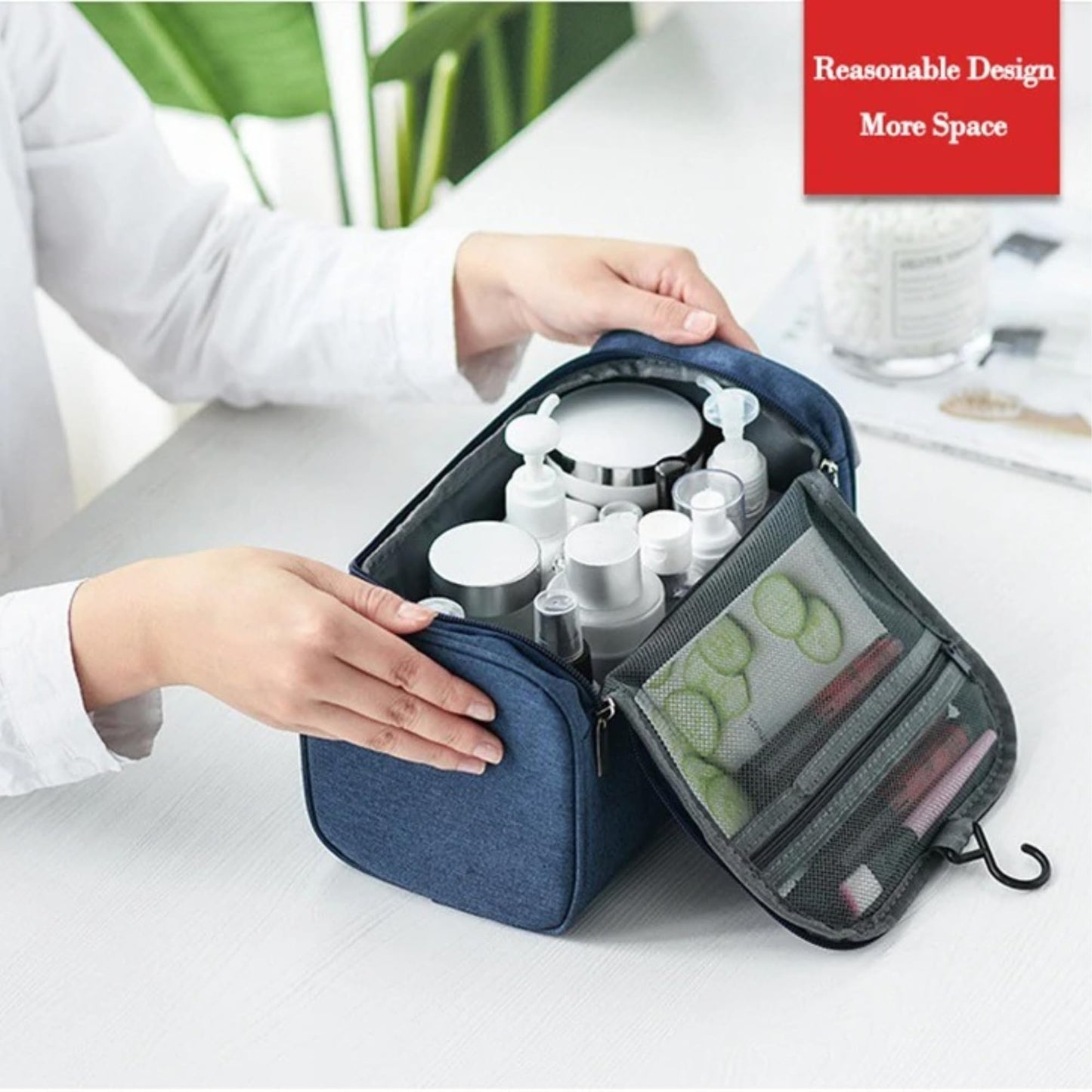 Ocean | Stylish, Compact, & Lightweight Travel Essentials Organizer