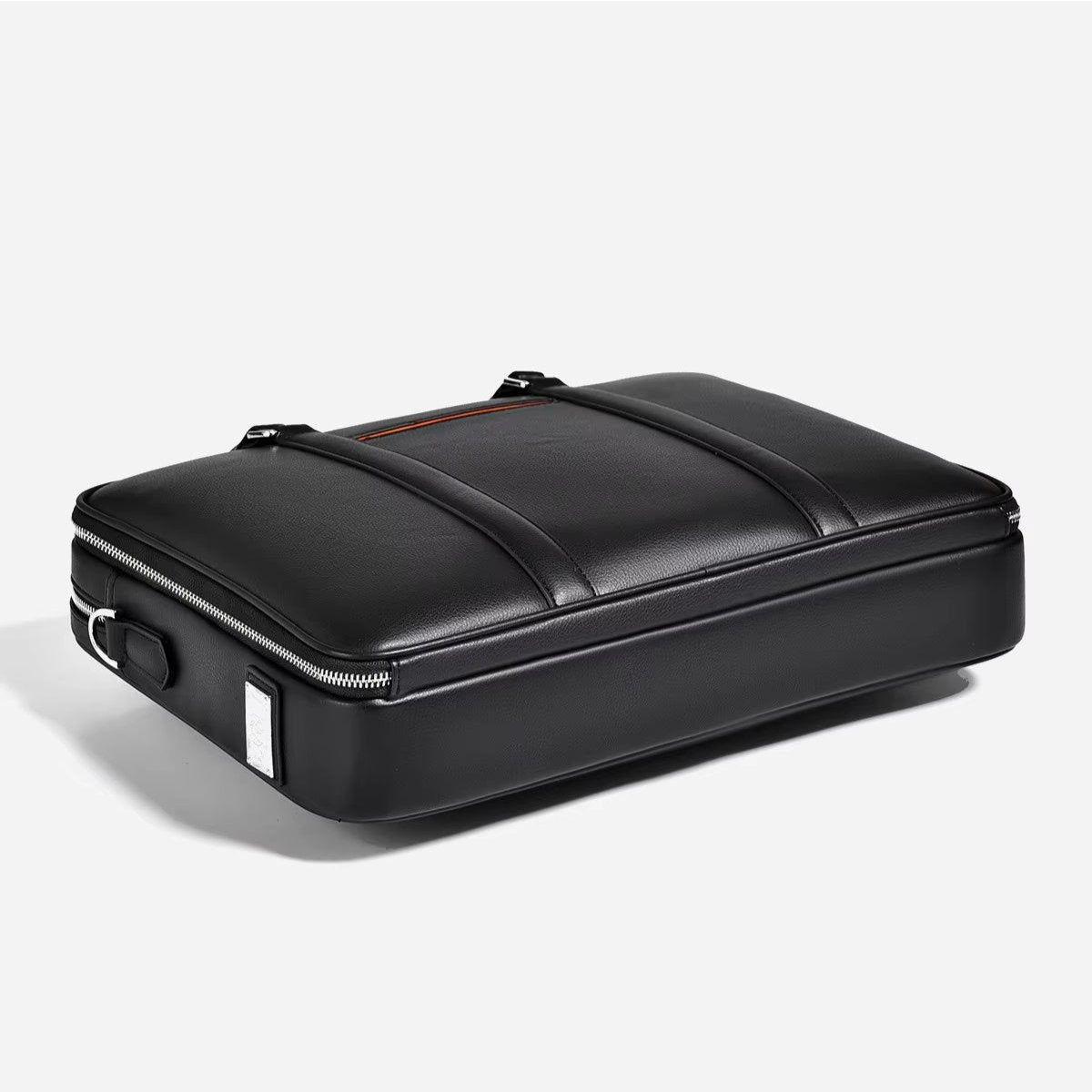 Omar | Leather Business Laptop Briefcase Crossbody Handbag