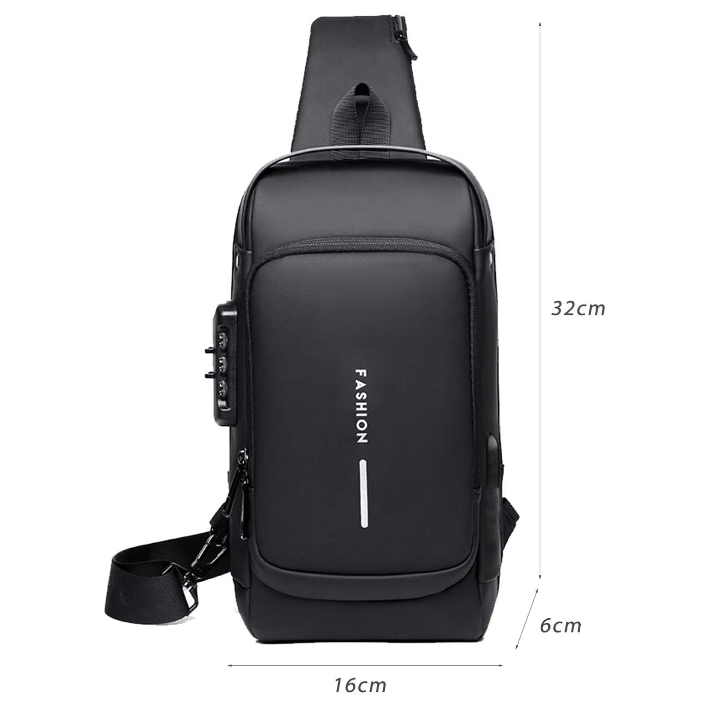 Callum | Anti-Theft Waterproof Crossbody Travel Bag