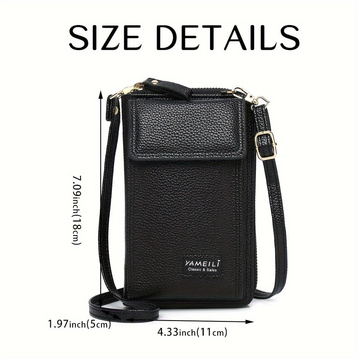Kya | Slim Anti-Theft Crossbody Phone Bag