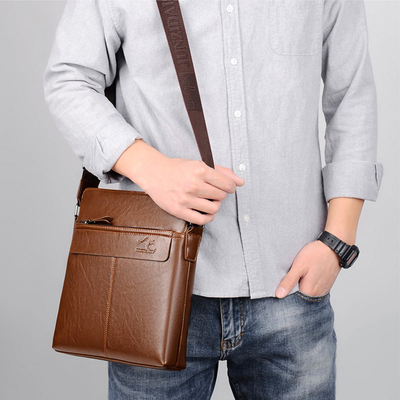 Colt | Classic Anti-Theft Leather Crossbody Bag