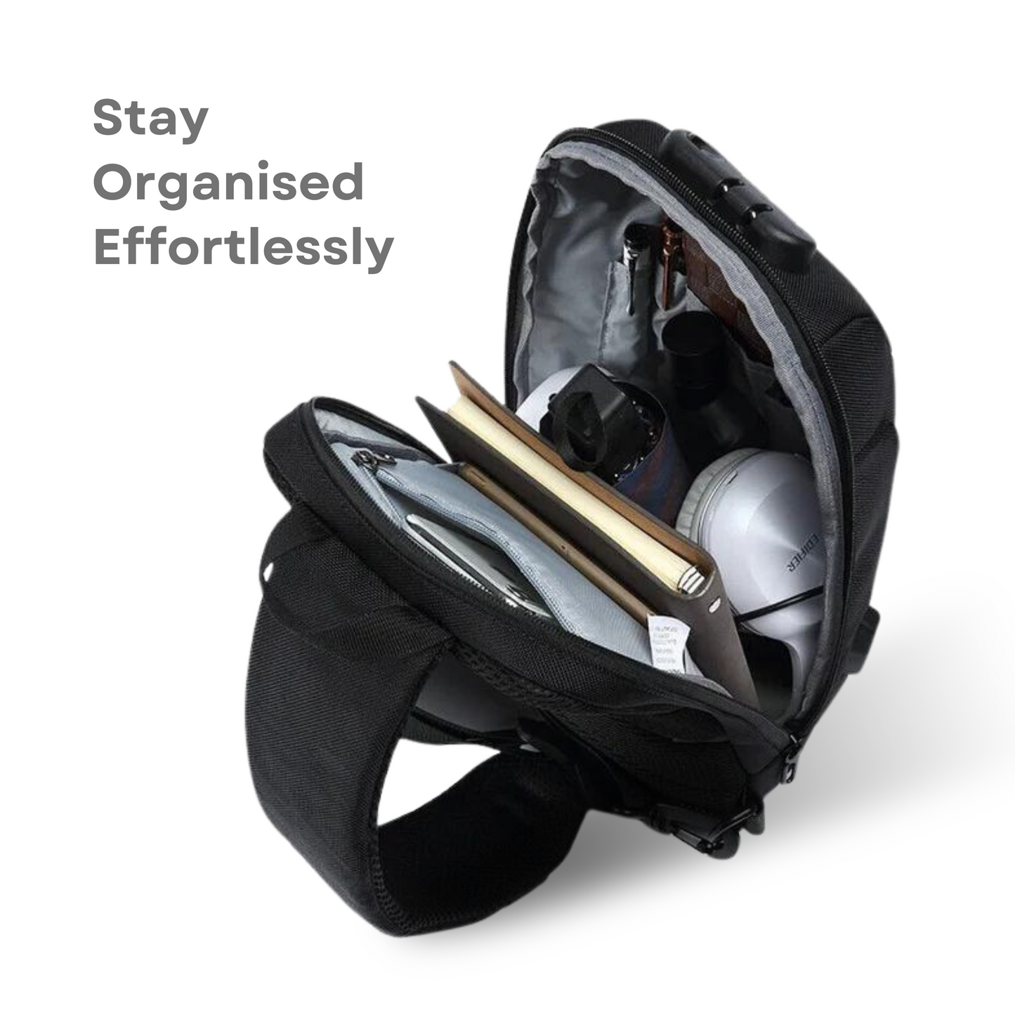 Crew | Multi-Functional & Anti-Theft Crossbody Bag