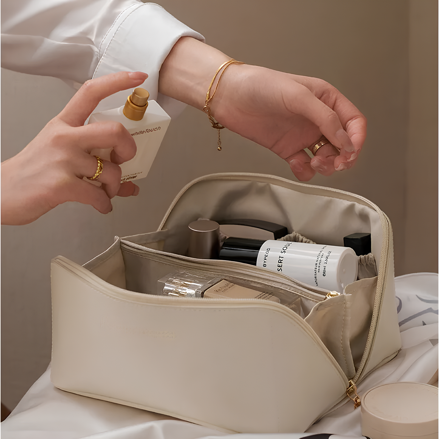Livia | Chic & Stylish Travel Cosmetics Clutch