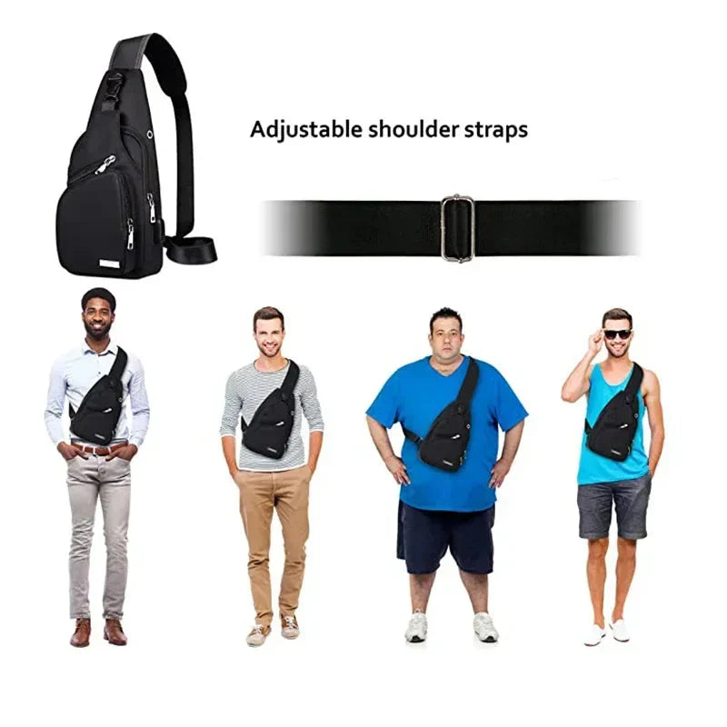 Mercy | Waterproof Crossbody Sling Daypack Travel Bag
