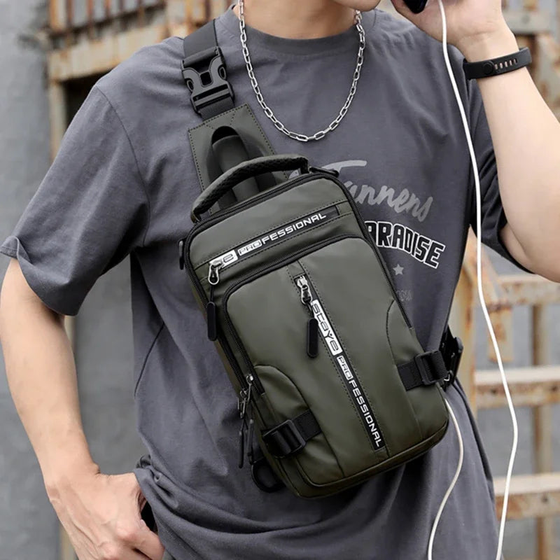 Nick | Men's Waterproof Anti-Theft Crossbody Sling Bag