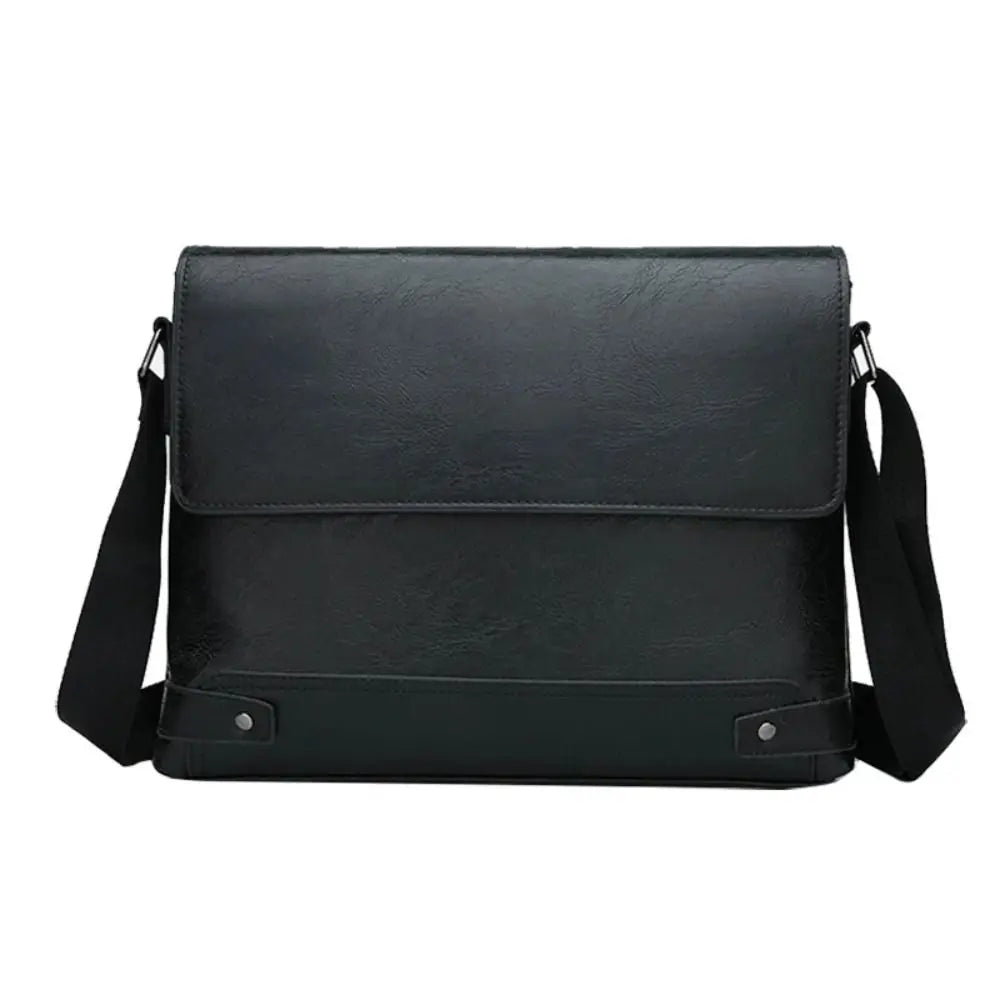 Marcus | Men's Large Commuter Travel Leather Crossbody Bag