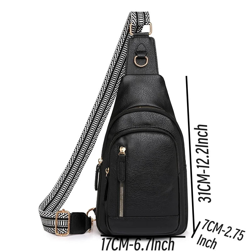 Pearl | Women's Leather Crossbody Sling Bag
