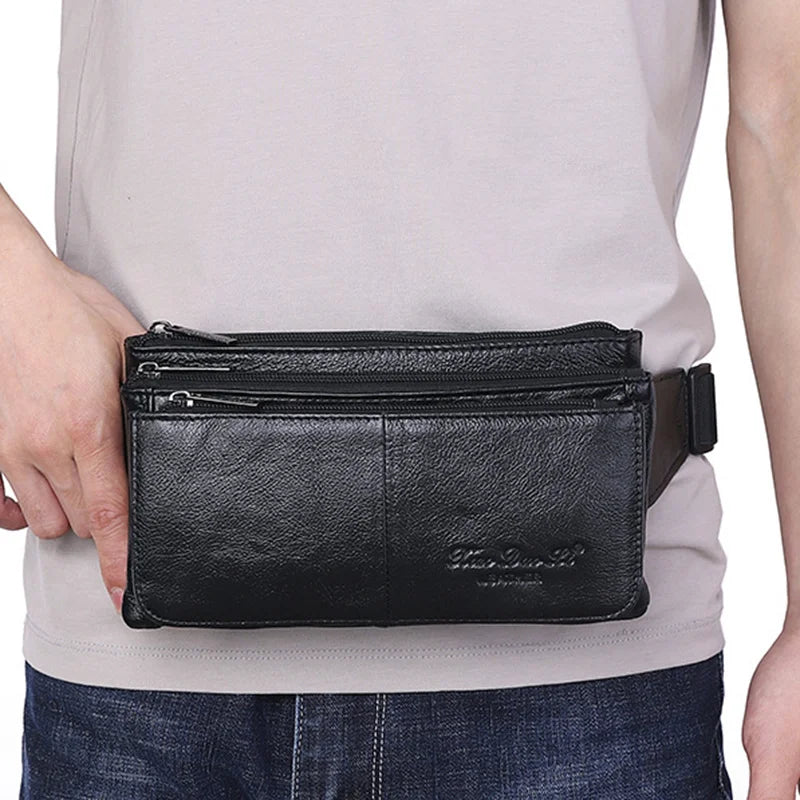 Richard | Genuine Leather Crossbody Bum Bag