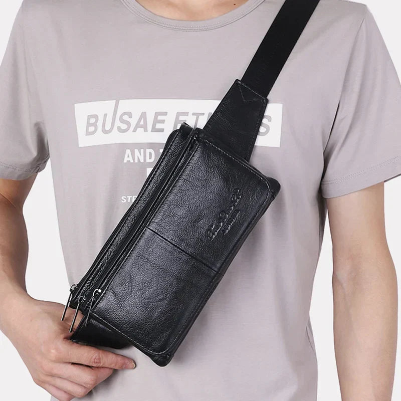 Richard | Genuine Leather Crossbody Bum Bag