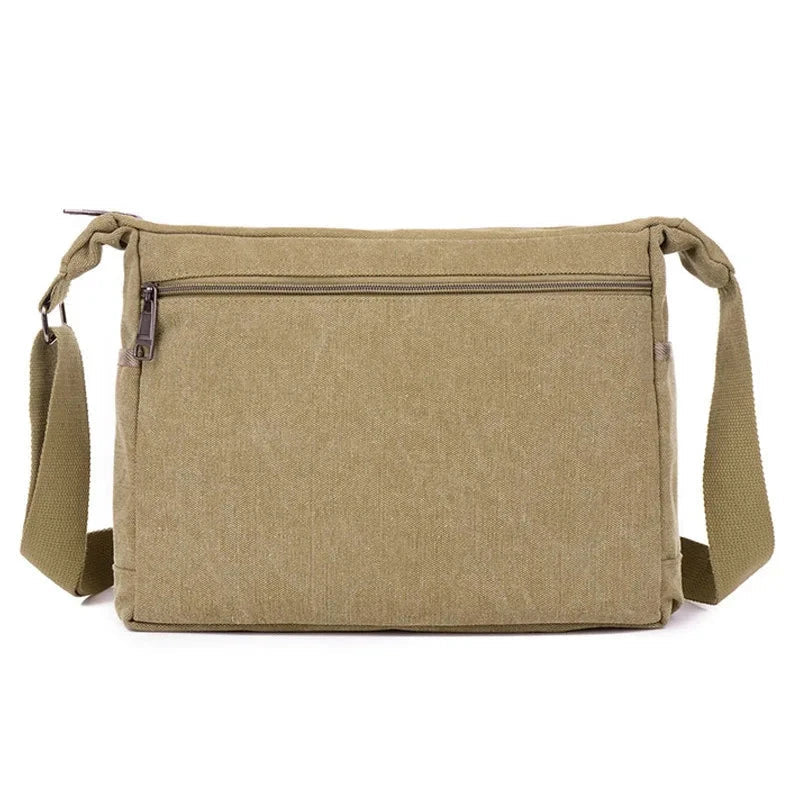 Patrick | Vintage Canvas Men's Crossbody Messenger Bag