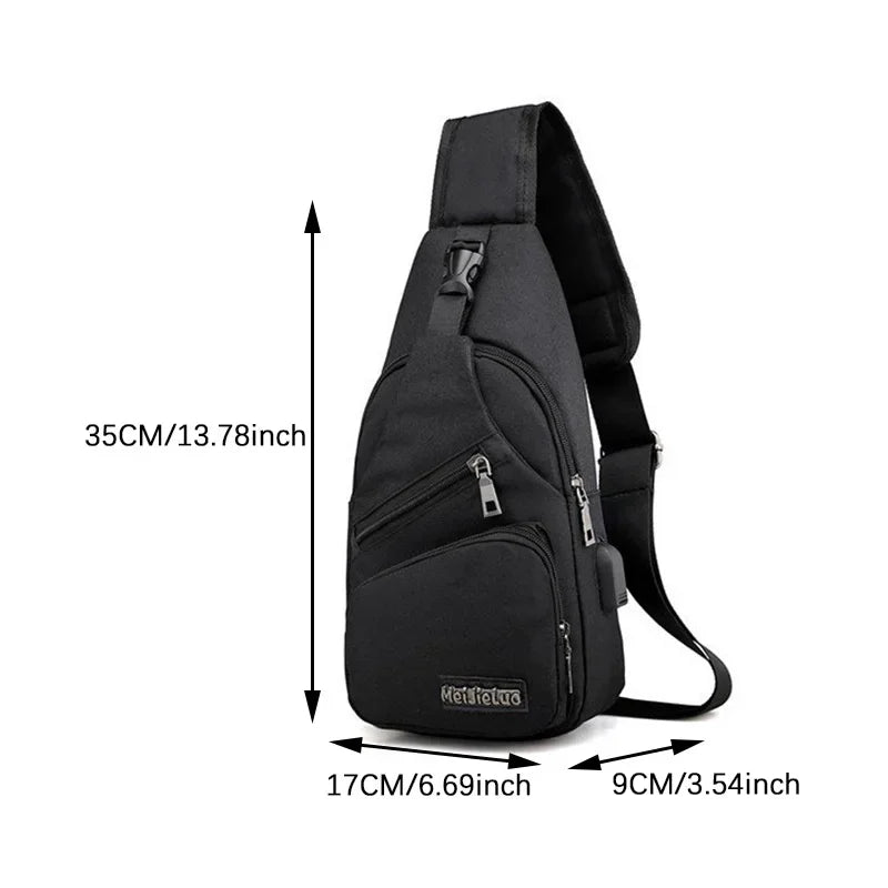 Mercy | Waterproof Crossbody Sling Daypack Travel Bag