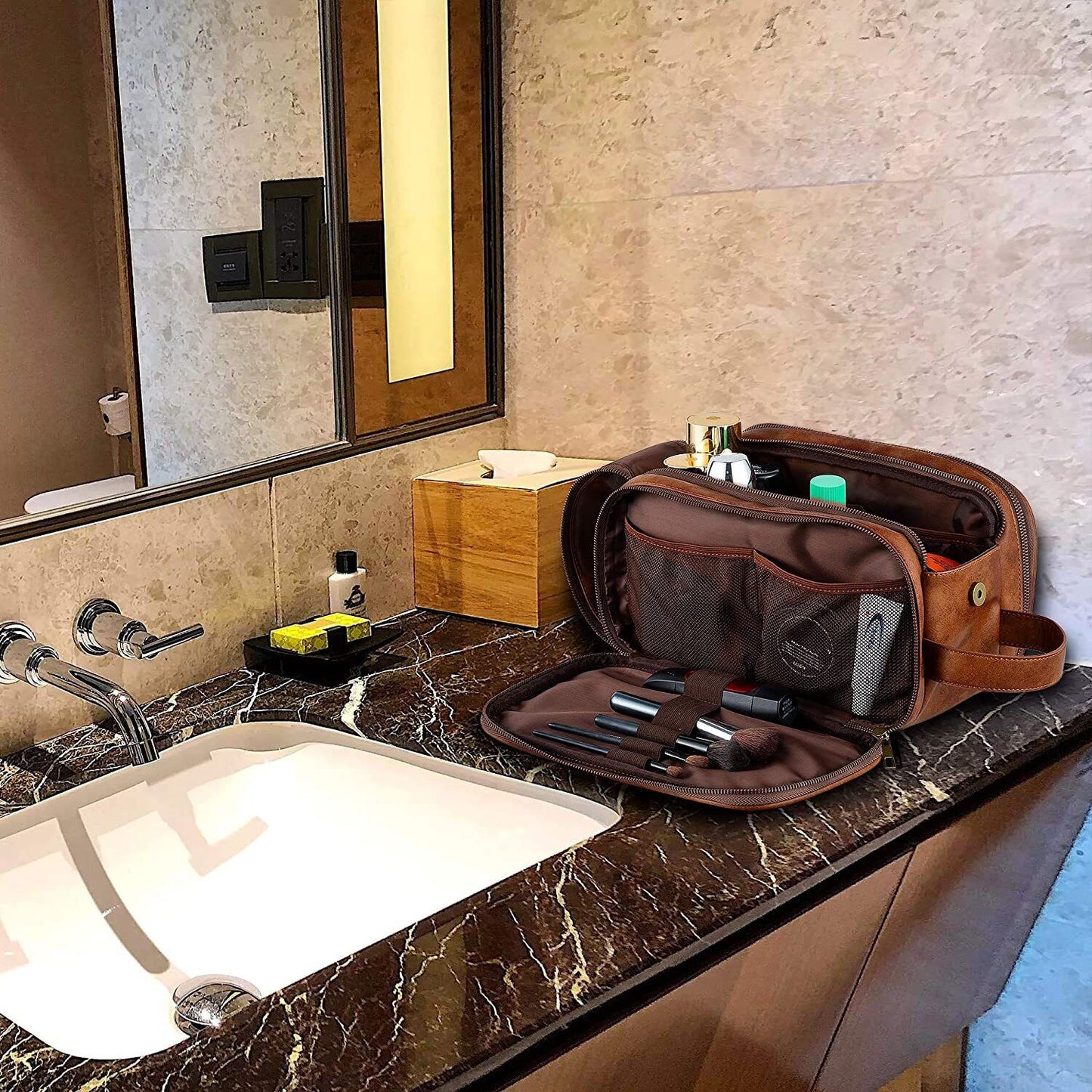 Hunter | Luxury Men's Toiletries Bag