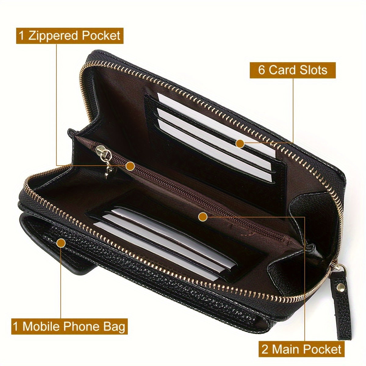 Kya | Slim Anti-Theft Crossbody Phone Bag