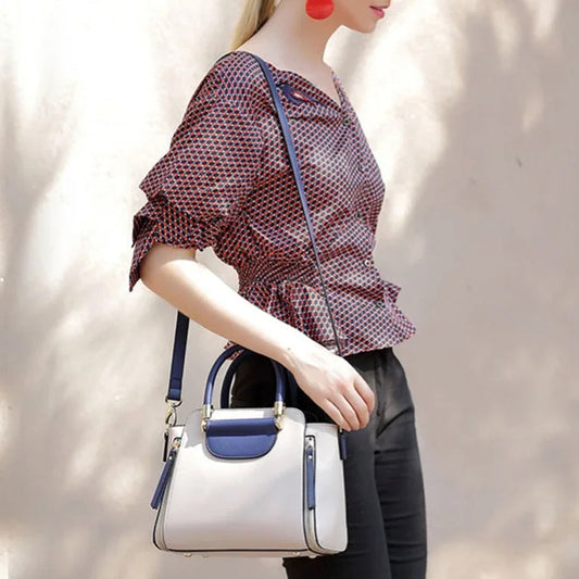 Thea | Versatile Contrast Crossbody Bag