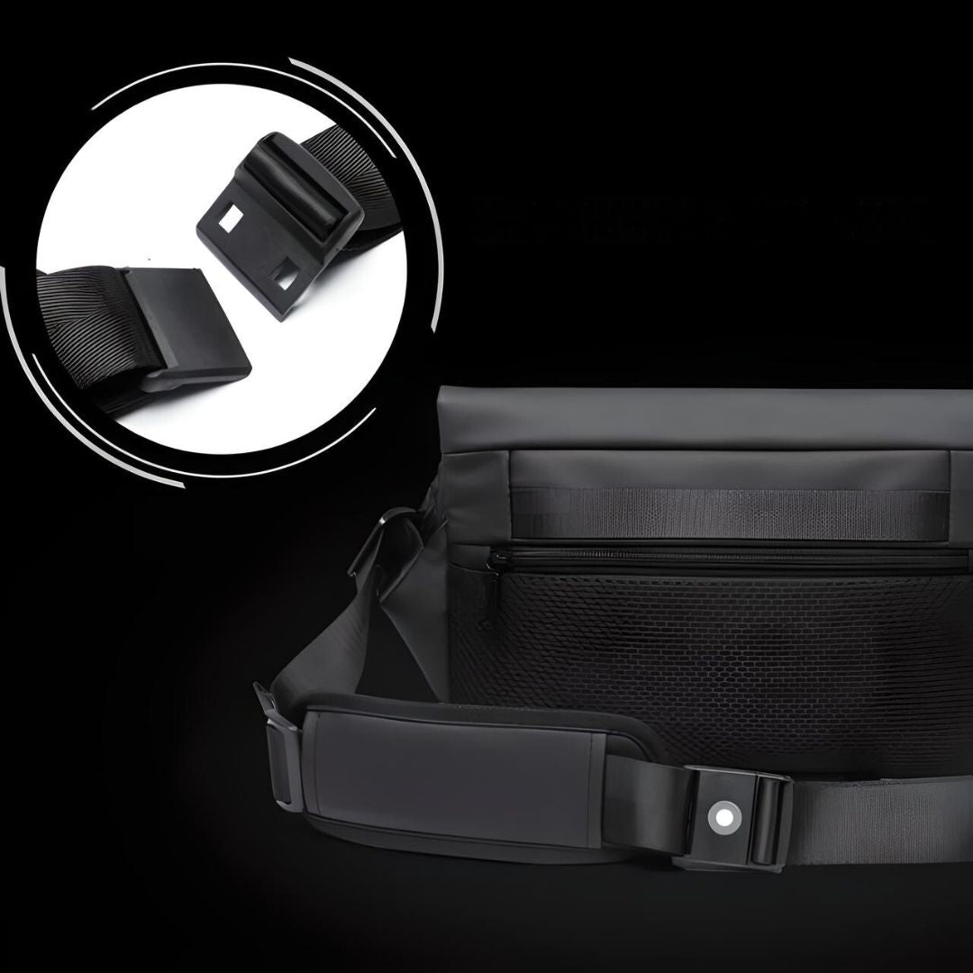 Jett | Anti-Theft Obsidian Sling Bag