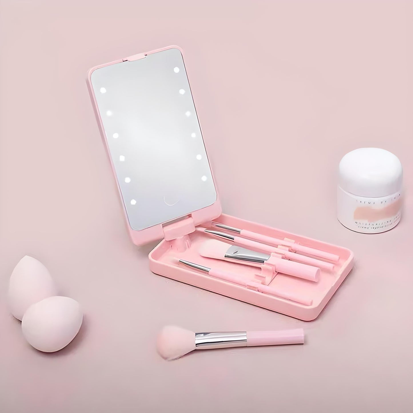 Rosalie | Stylish & Practical Travel Makeup Brush Set