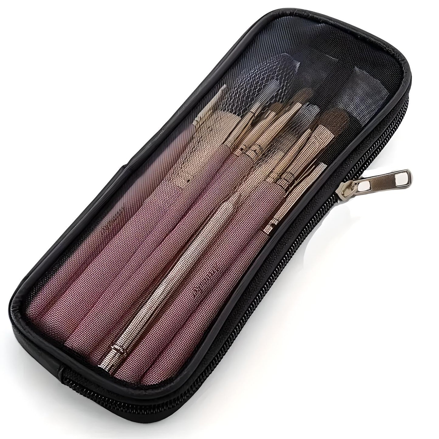 Celia | Breathable Mesh Design Brush Bag