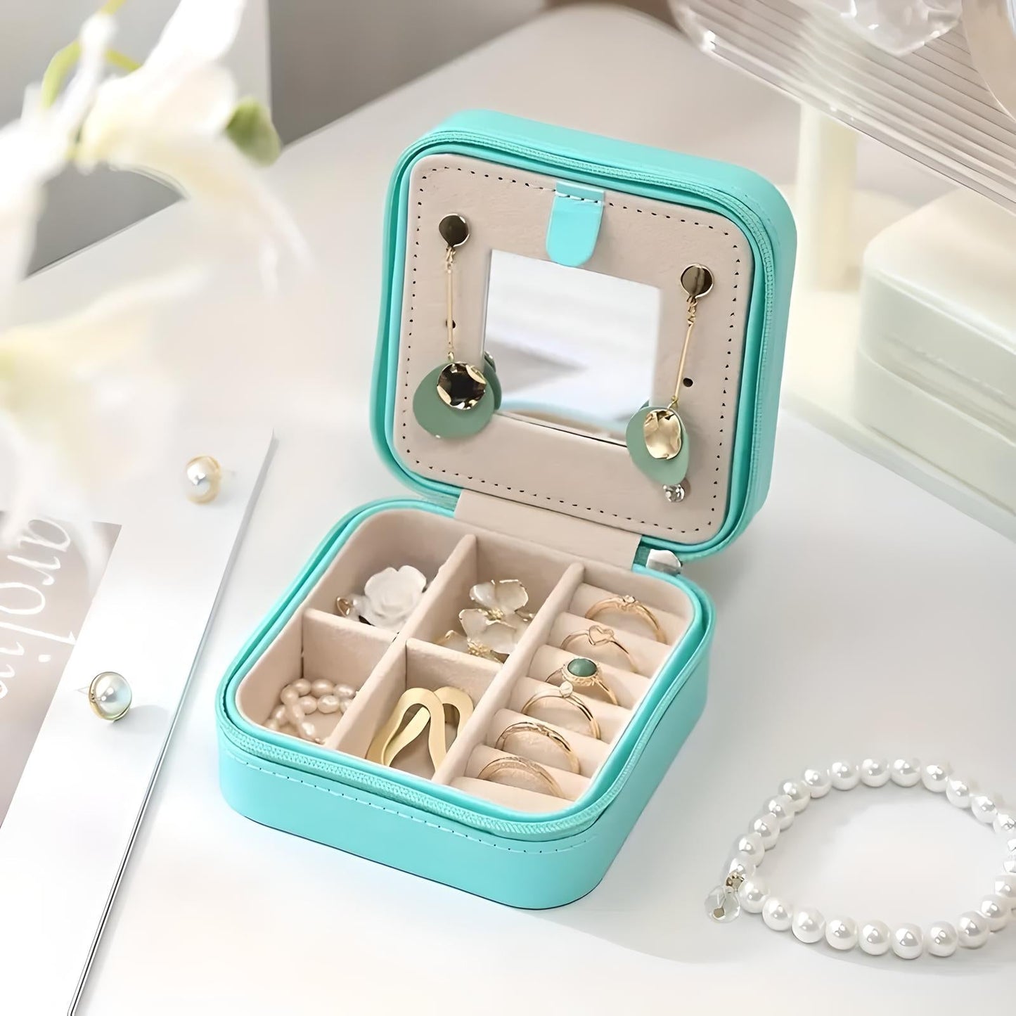 Veda | Minimalist Travel Jewellery Box