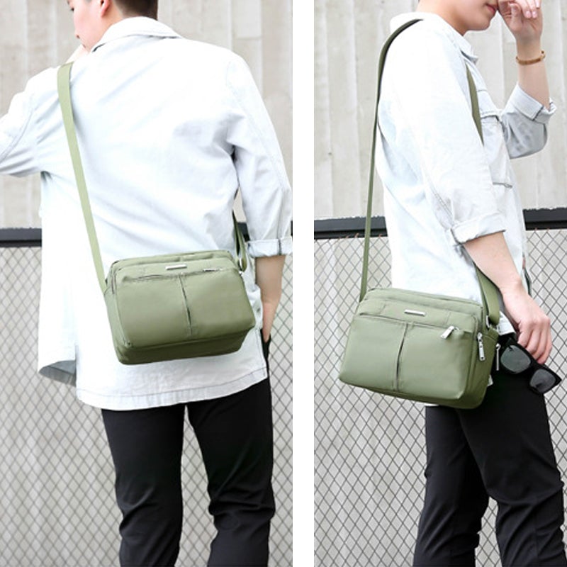 Teagan | Water-Resistant Multi-Compartment Crossbody Messenger Bag