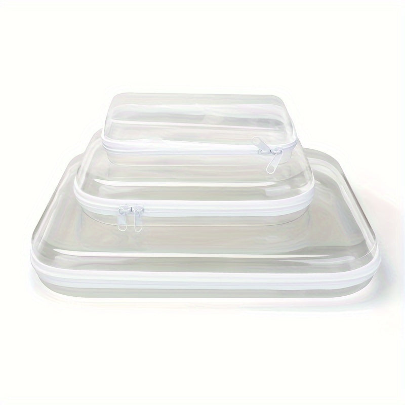 Ensley |  Sleek, Practical, and Organized Transparent Bag Set