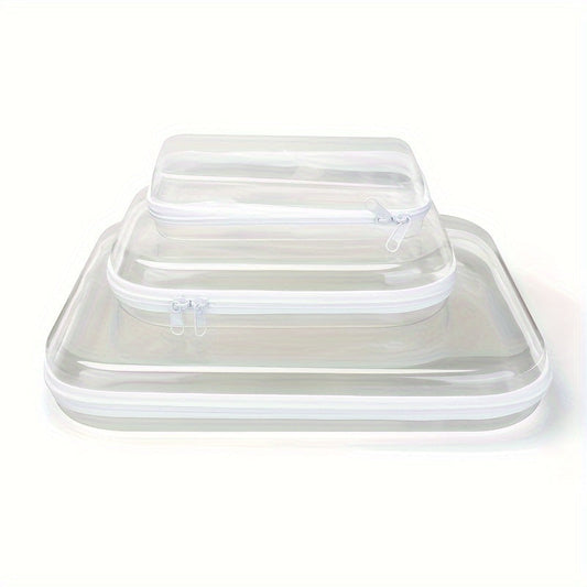 Ensley |  Sleek, Practical, and Organized Transparent Bag Set