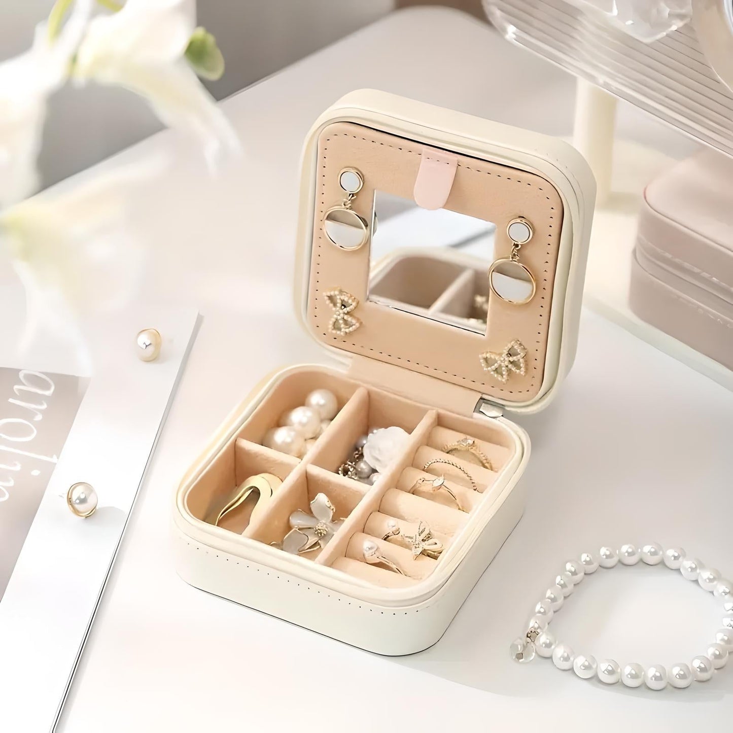 Veda | Minimalist Travel Jewellery Box