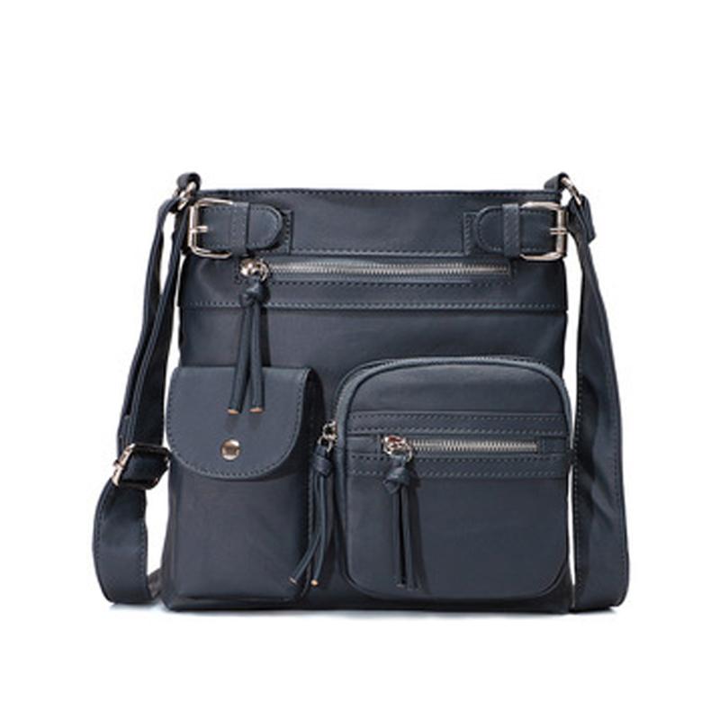 Kallie | Vegan Mushroom Multi-Pocket Crossbody Bag