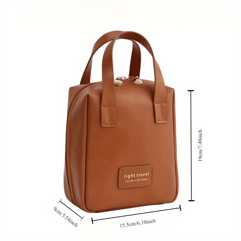 Adele | Elegant Compact Travel-Friendly Makeup Bag