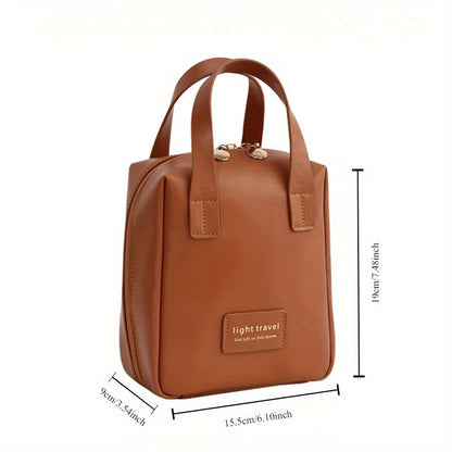 Adele | Elegant Compact Travel-Friendly Makeup Bag