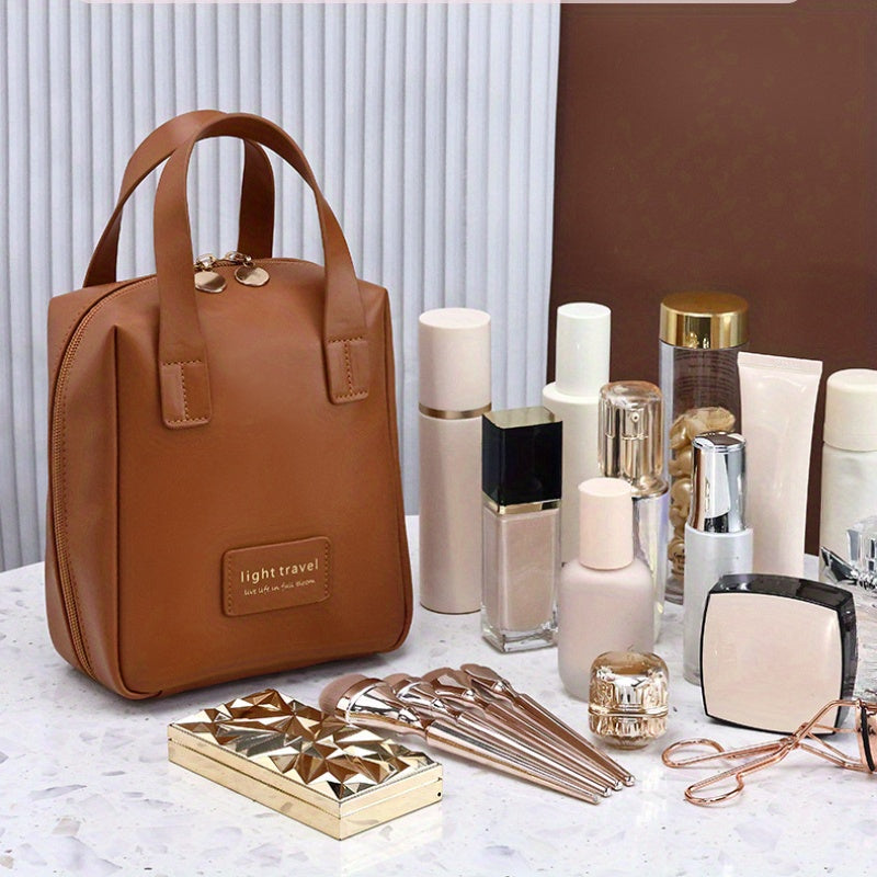 Adele | Elegant Compact Travel-Friendly Makeup Bag