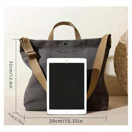 Kendall | Vintage Canvas Crossbody Handbag