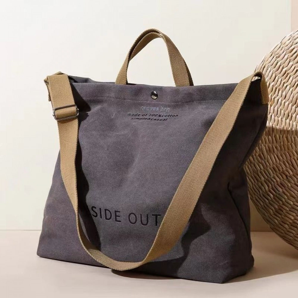 Kendall | Vintage Canvas Crossbody Handbag