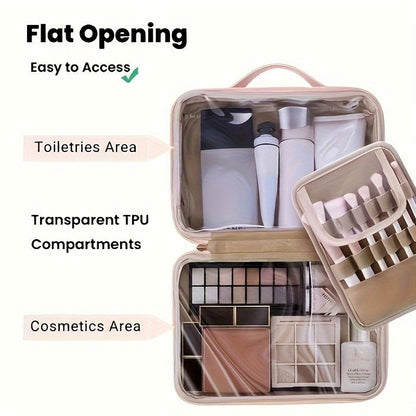 Bellamy | Sleek and Stylish Portable Compact Makeup Bag